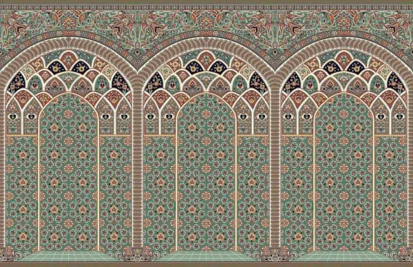 فرش سجاده طرح مهبد