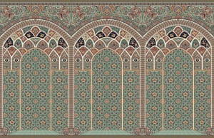 فرش سجاده طرح مهبد