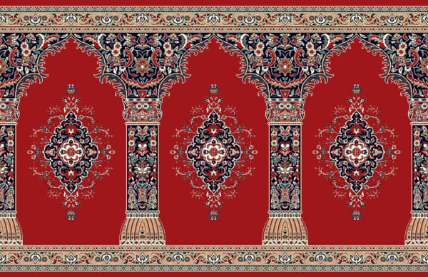 فرش سجاده طرح کویر