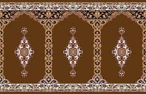 فرش سجاده طرح  خاتم