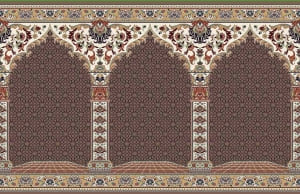 فرش سجاده طرح سرور