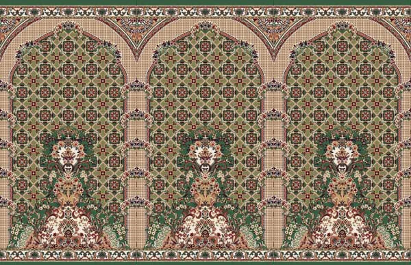 فرش سجاده طرح خاتون