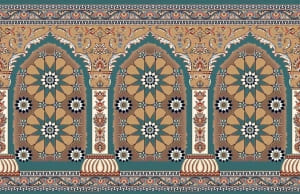 فرش سجاده طرح تبیان