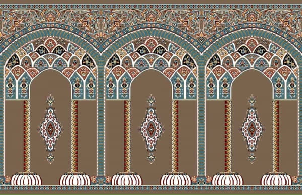 فرش سجاده طرح مصباح