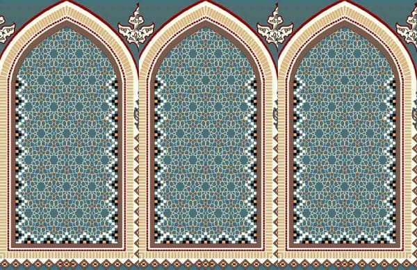 فرش سجاده طرح قادر