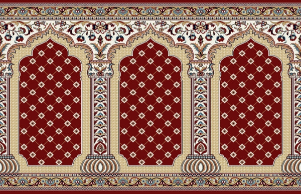 فرش سجاده طرح شکور