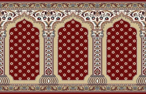 فرش سجاده طرح شکور